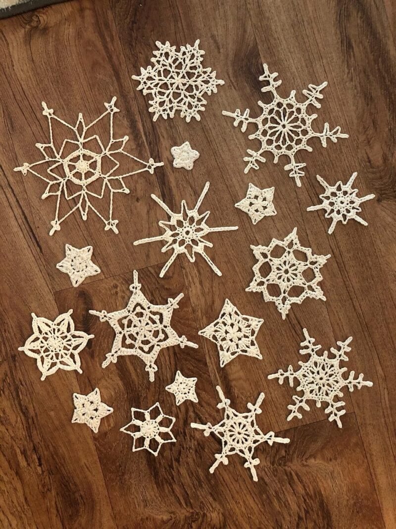 Patrón Snowflakes X10 + Bonus Videos X2 - Imagen 3