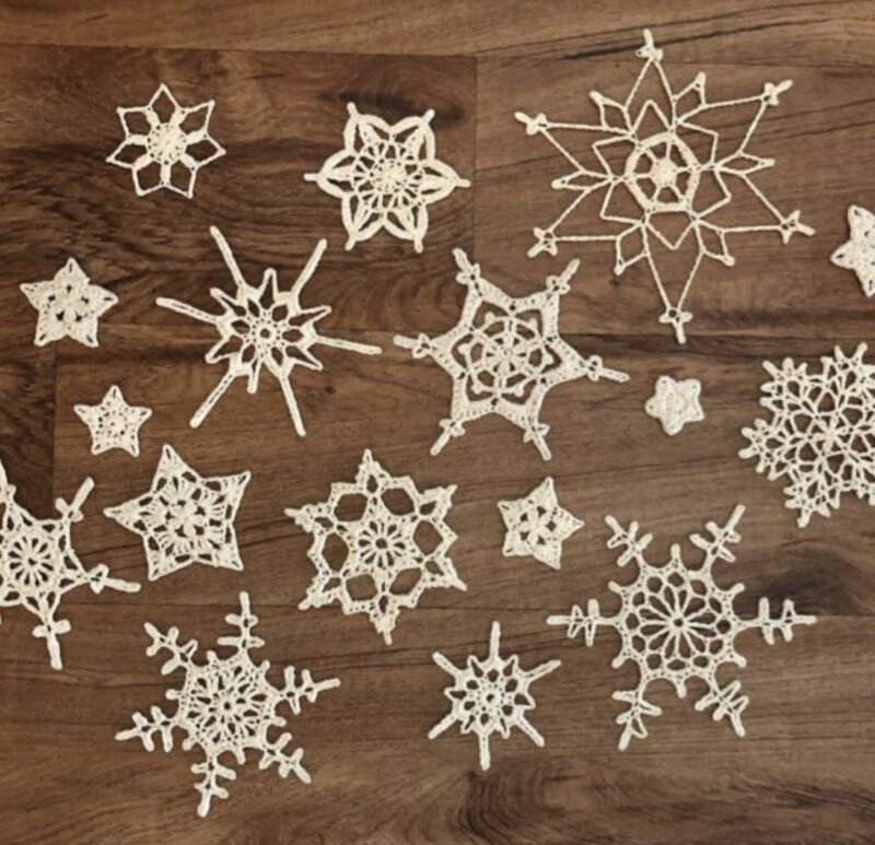 Patrón Snowflakes X10 + Bonus Videos X2 - Imagen 7