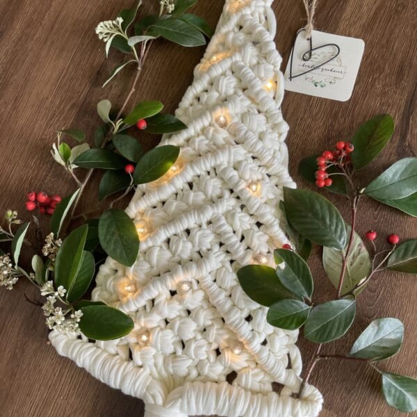 Patrón Arbol Navidad Macramé