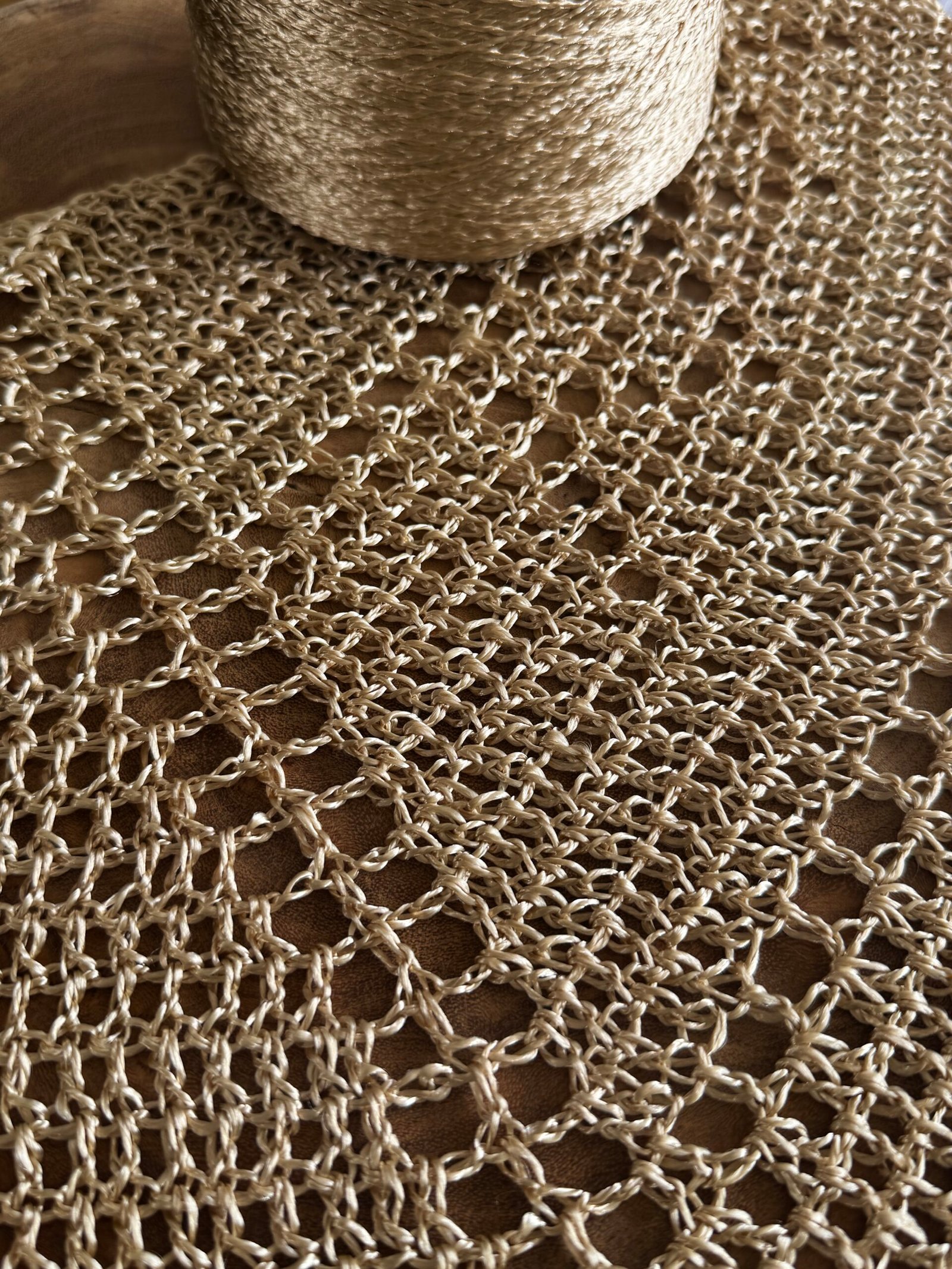 Hilado para tejer el CHAL ISA a Crochet - Imagen 3