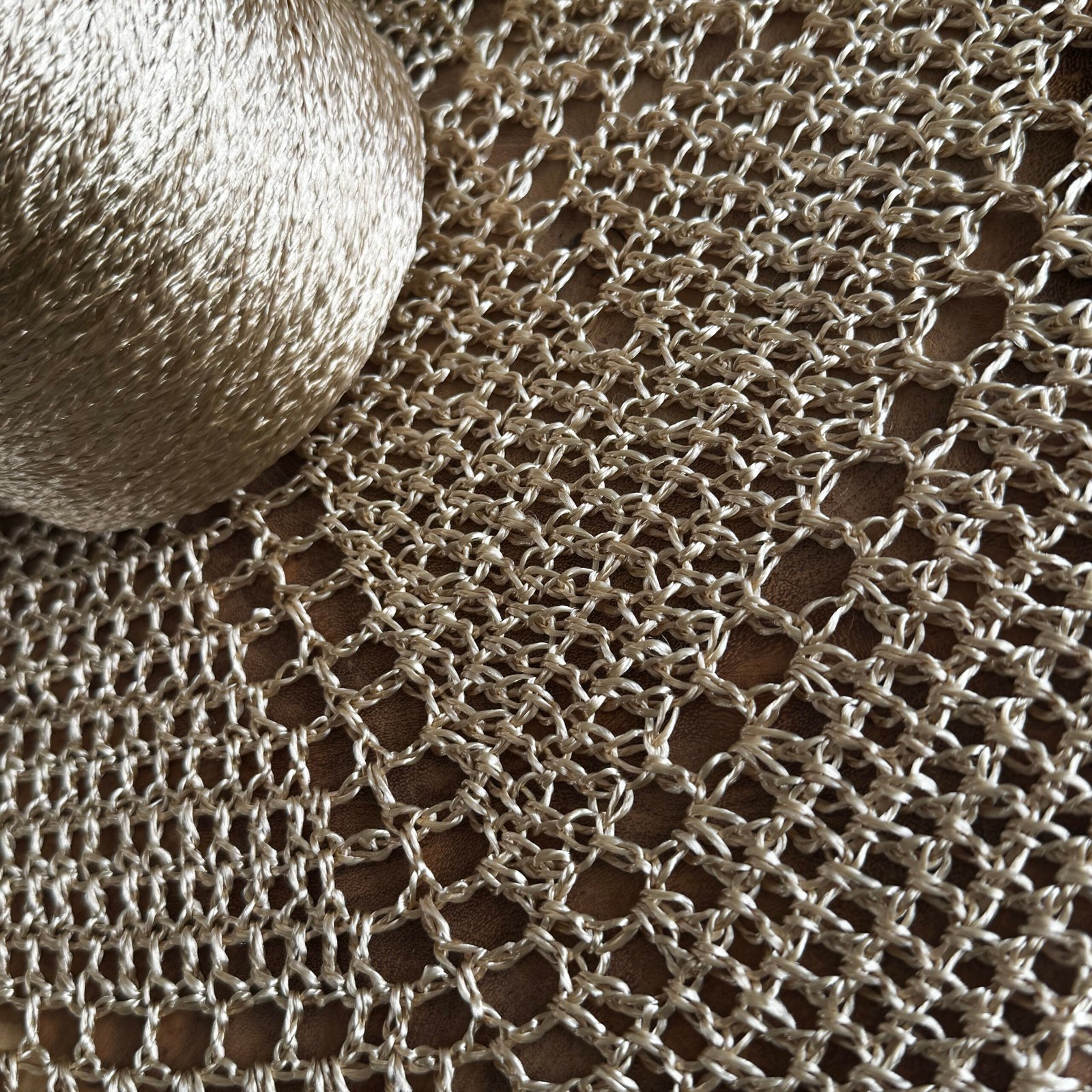 Hilado para tejer el CHAL ISA a Crochet - Imagen 5