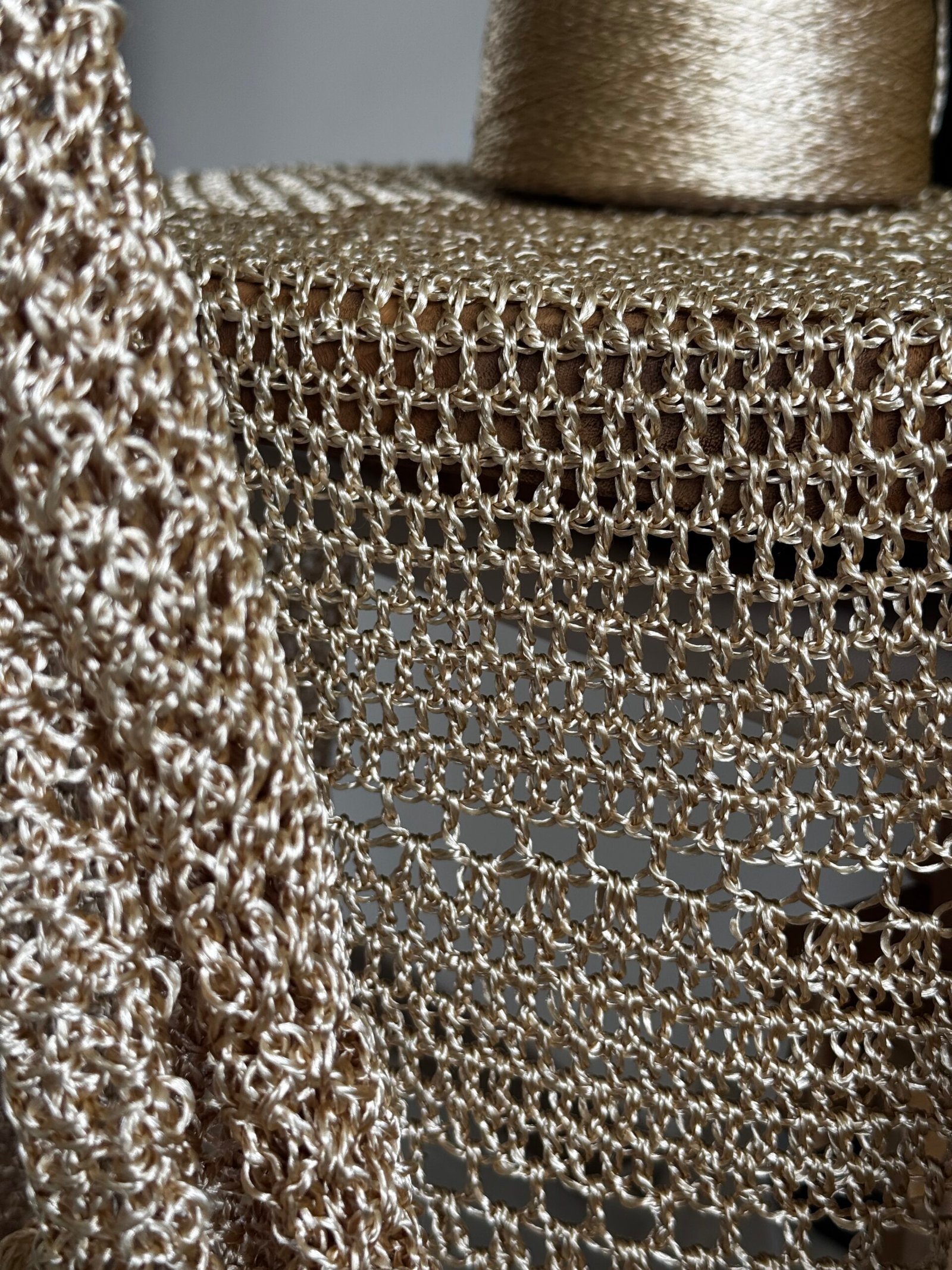 Hilado para tejer el CHAL ISA a Crochet - Imagen 7